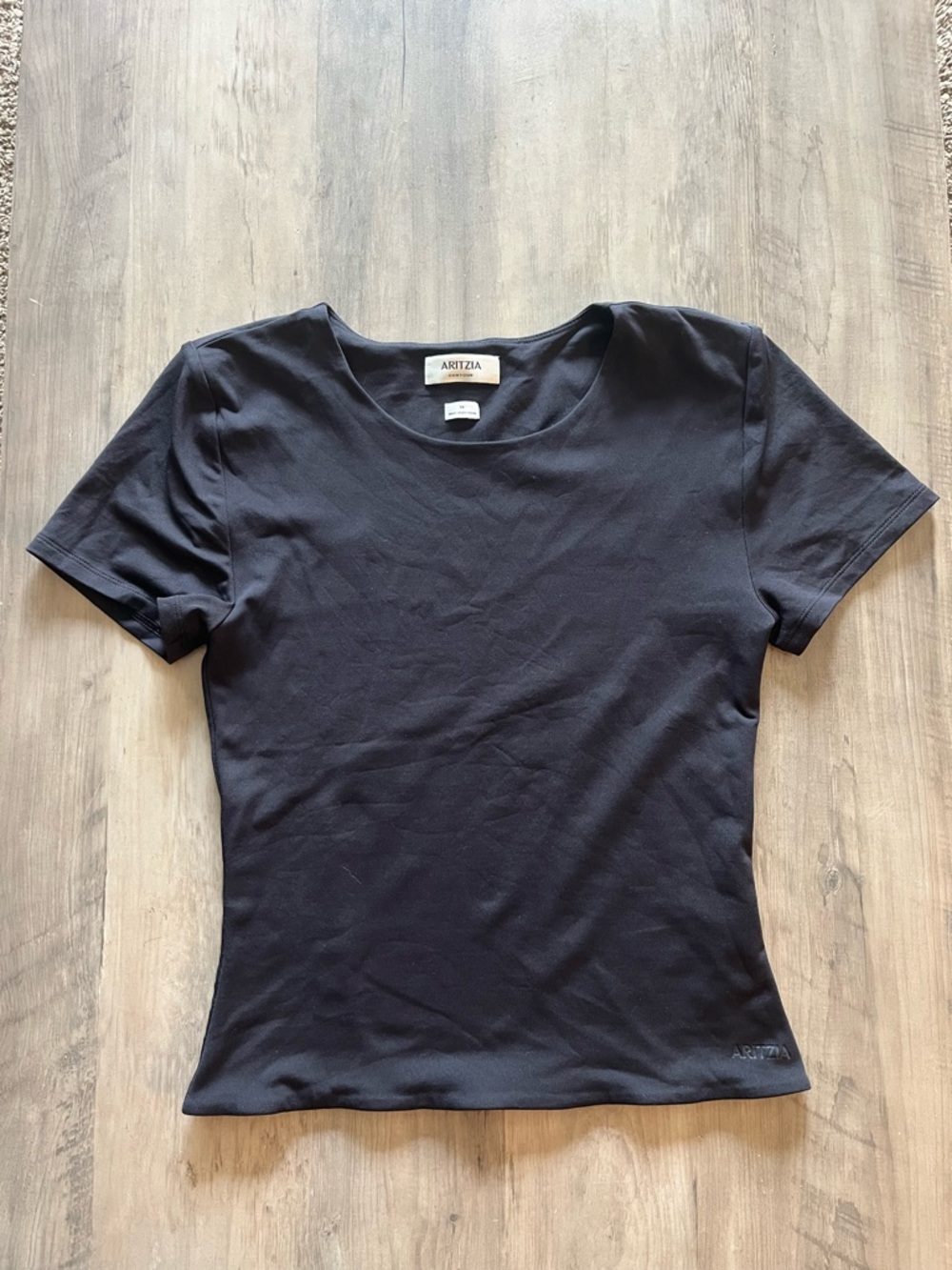 Aritzia Original Contour Marvel T-Shirt Black Medium